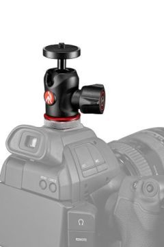 Manfrotto MH492LCD-BH Cold Shoe Micro Ball Head Tripod Başlığı