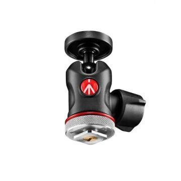 Manfrotto MH492LCD-BH Cold Shoe Micro Ball Head Tripod Başlığı