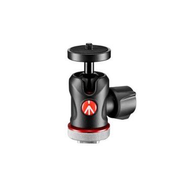 Manfrotto MH492LCD-BH Cold Shoe Micro Ball Head Tripod Başlığı