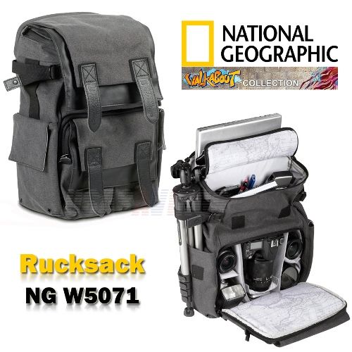 National Geographic W5071 Medium Kamera ve Notebook Sırt Çantası