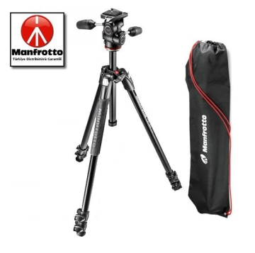 Manfrotto MK290XTA3-3W Alüminyum Tripod Kit