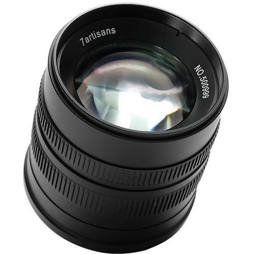 7artisans 55mm F/1.4 APS-C Manual Fixed Lens (Sony E-mount) Siyah
