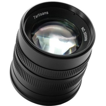 7artisans 55mm F/1.4 APS-C Manual Fixed Lens (Sony E-mount) Siyah