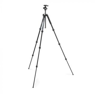 Manfrotto MKELMII4BMB-BH Black Alüminyum Traveller Tripod ve Mobil Kontrol