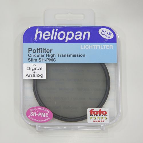 Heliopan 72mm Slim SH-PMC Yüksek Işık Geçirme Özellikli Circular Polarize Filtre