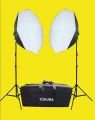 Tokura 150W 2 Octogonal Softbox 2 Ayak Sürekli Işık