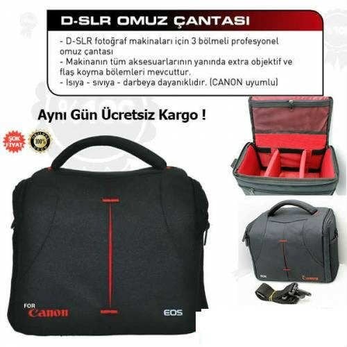 OEM Canon Fotoğraf Makinesi Sırt Çantası