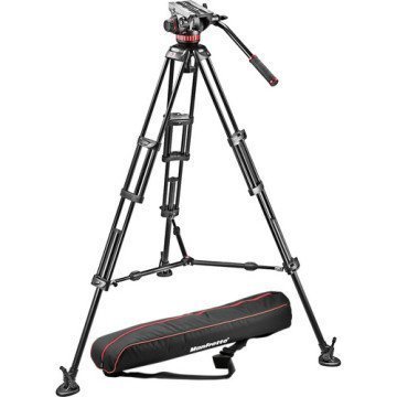 Manfrotto MVH502A - 546BKB1 Çantalı Video Tripod Kit