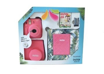 Fuji Instax Mini 9 Box 1 Pembe Fotoğraf Makinesi