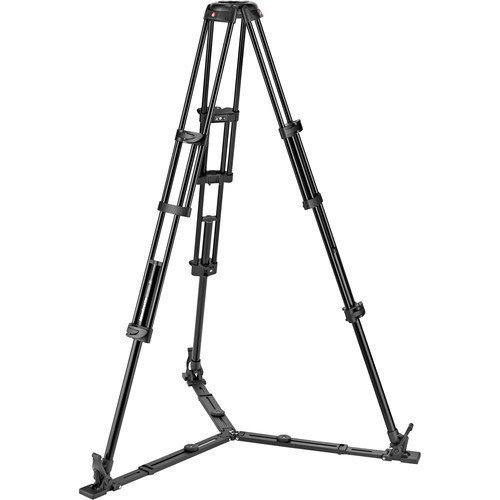 Manfrotto MVTTWINGA Alüminyum Twin GS Tripod with Ground Spreader