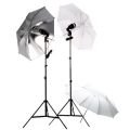 Flash Lights Powerfull 45 W/s Ampul Flaş Seti