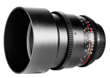 Samyang 85mm T1.5 Full Frame VDSLR Lens