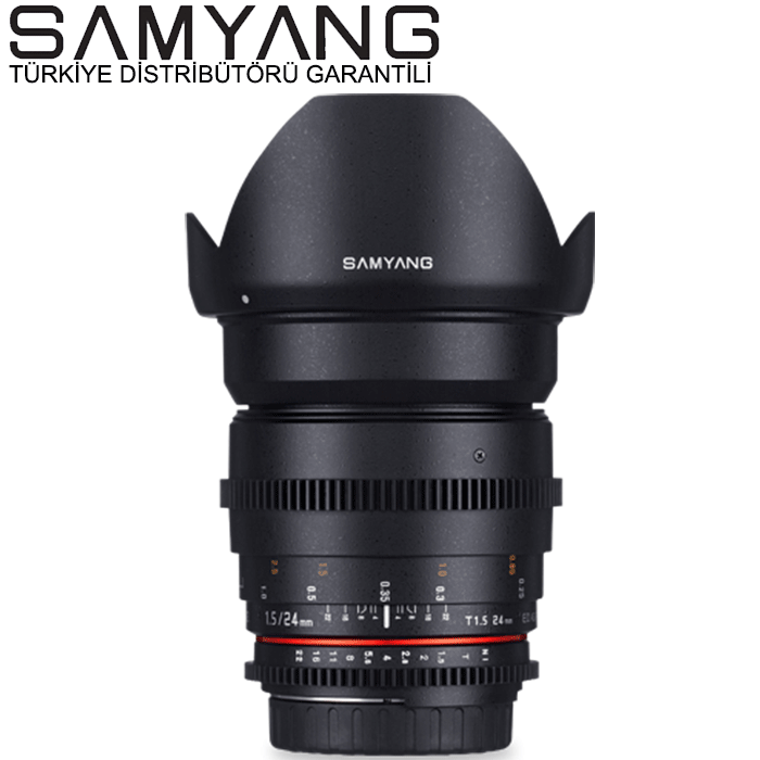 Samyang 24mm T1.5 VDSLR Full Frame Lens