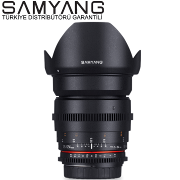 Samyang 24mm T1.5 VDSLR Full Frame Lens