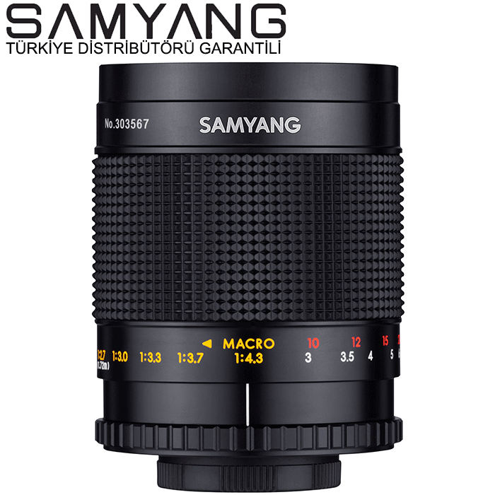 Samyang 500mm f/8.0 Mirror Telefoto Lens ve T Adaptör