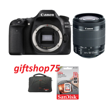 Canon EOS 80D 18-55mm IS STM Lens DSLR Fotoğraf Makinesi