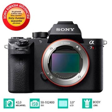 Sony A7R II Aynasız 4K DSLR Fotoğraf Makinesi