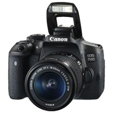 Canon 750D 18-55mm DC III DSLR Fotoğraf Makinesi