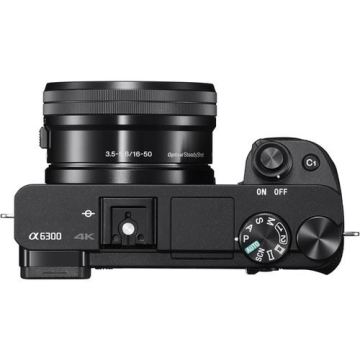 Sony A6300 16-50mm Kit Aynasız DSLR Fotoğraf Makinesi