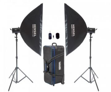 Hensel Himax 1000w 2 Adet Paraflaş Seti