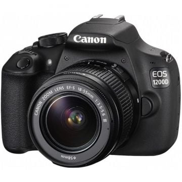 Canon EOS 1200D 18-55 DC & 75-300 f/4-5.6 III USM DSLR Fotoğraf Makinesi