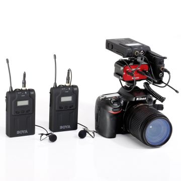 Boya BY-WM6 UHF Profesyonel Wireless Mikrofon