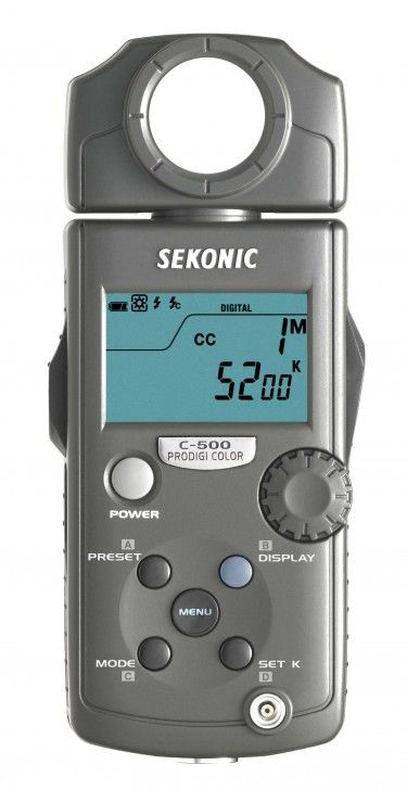 Sekonic C-500 Prodigi Color Işık Ölçüm Cihazı