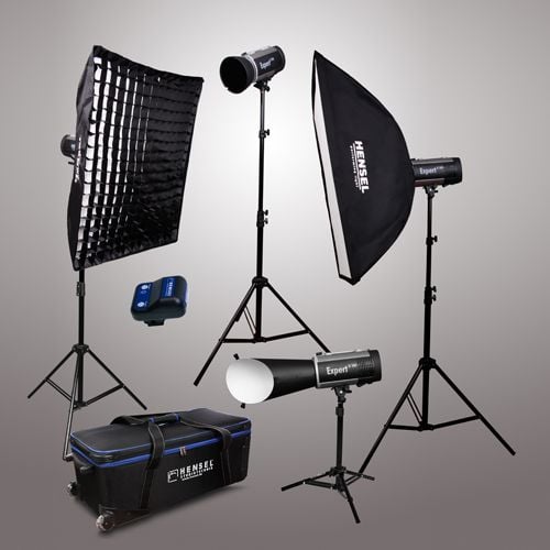 Hensel Expert D 500 Kit 4 Adet Paraflaş Seti