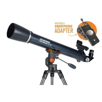 Celestron 21074 AstroMaster 70AZ Teleskop (Telefon Adaptörü ile)