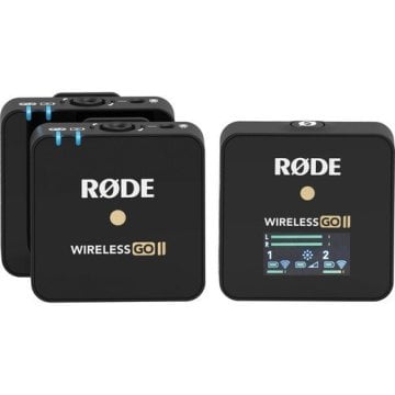 Rode Wireless GO II 2 Kişilik Kablosuz Yaka Mikrofonu