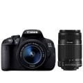 Canon EOS 700D 18-55mm + 55-250mm DSLR Fotoğraf Makinesi