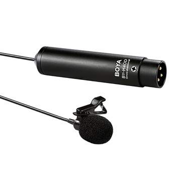 Boya BY-M4OD Çok Yönlü XLR Yaka Mikrofonu