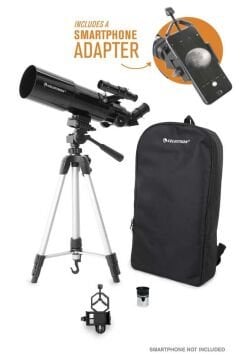 Celestron 21030 Travel Scope 80 Portable Teleskop