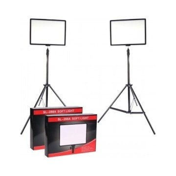 Pdx SL-288A Youtuber Vloger 2'li Işık Seti