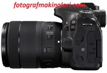 Canon EOS 80D 18-135mm Nano IS USM DSLR Fotoğraf Makinesi