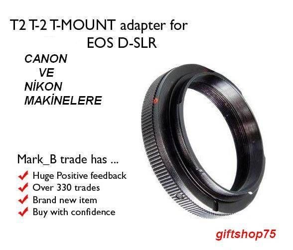 Canon Uyumlu T2 Adaptör