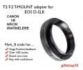 Canon Uyumlu T2 Adaptör