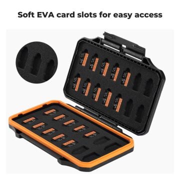 K&F Concept 28 Yuvalı Kart Kutusu Düzenleyici Depolama