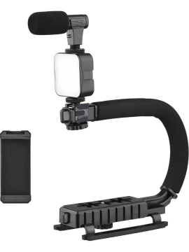DP Ay-49 Video Making Kit Youtube Tiktok Işık Tripod Vlog Video Kayıt Işık Kumandalı Foto Video Işık