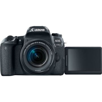 Canon EOS 77D 18-55mm f/4-5.6 IS STM DSLR Fotoğraf Makinesi