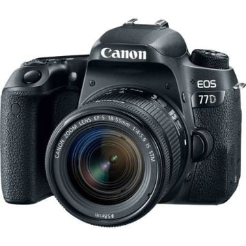 Canon EOS 77D 18-55mm f/4-5.6 IS STM DSLR Fotoğraf Makinesi