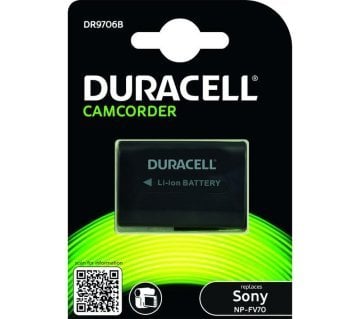 Duracell DR9706B Sony NP-FV70 Kamera Pili