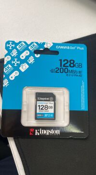 Kingston Canvas Go Plus 128GB  200MBS