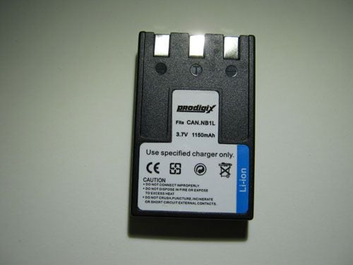 OEM Canon NB 1L Fotoğraf Makinesi Batarya