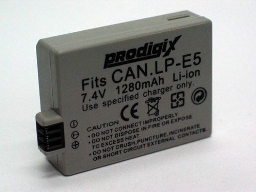 OEM Canon LP E Fotoğraf Makinesi5 Batarya