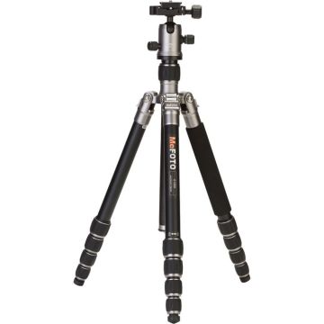 Benro MeFOTO A1350Q1T RoadTrip Aluminum Travel Tripod Kit (Titanium)