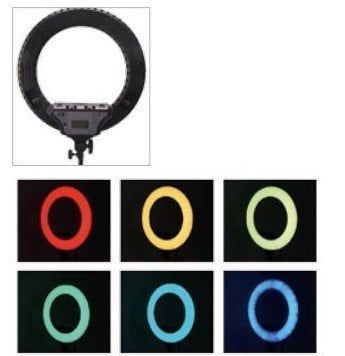 Fancier RGB-18 Renkli Halka Işık