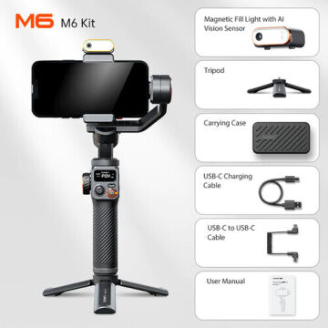 Hohem Isteady M6 Telefon Stabilizer Gimbal Kit