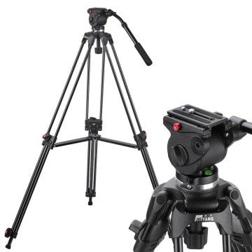 Jieyang 0508BD Profesyonel Video Tripod