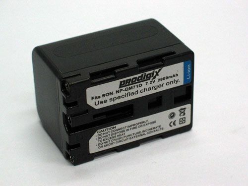 OEM Sony NP QM71 D Fotoğraf Makinesi Batarya